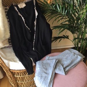 VS “luxury blend” black cardigan
